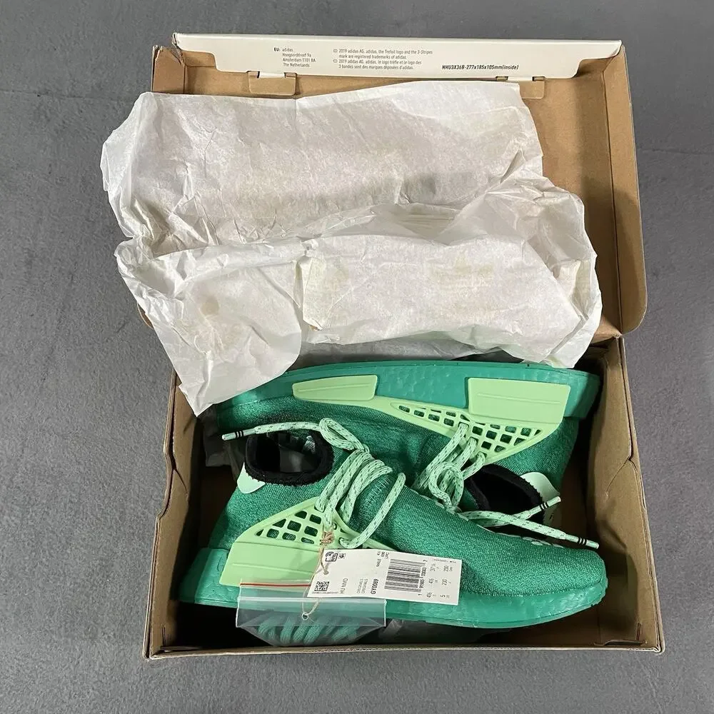 Pharrell x adidas NMD Human Race Core Green Men’s Size 5